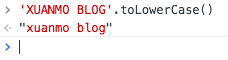 toLowerCase